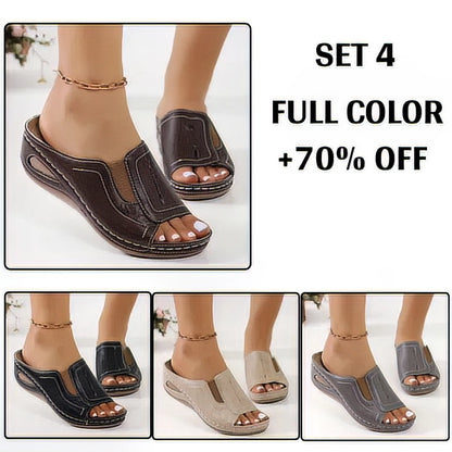 📢🔥 Clearance UP TO 70% OFF Comfortable Orthopedic Flat Sandals for Women!